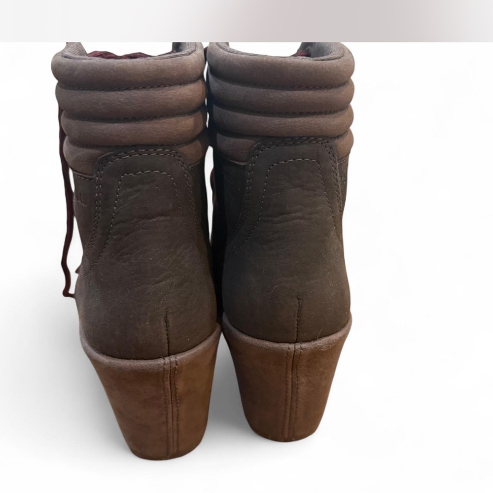 Merrell Women’s Tremblant Wedge Waterproof Boots Brown Size 7.5 - Picture 4 of 5